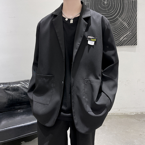 A6101*大码M-5XL 港风 西服宽松男潮流外套秋季上衣P75图片