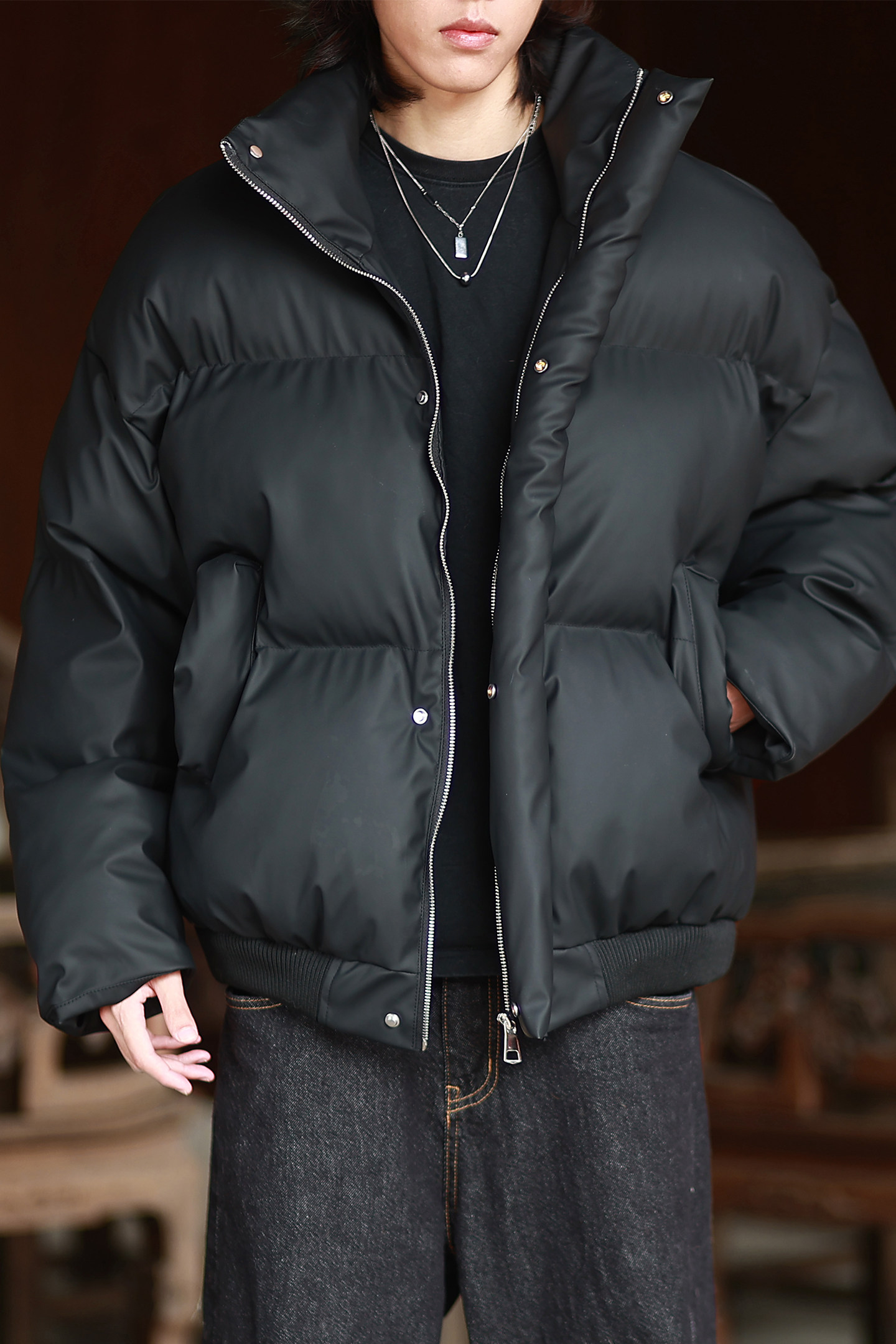 跑量2025PU皮立领棉服男保暖情侣棉服潮牌美式皮衣棉衣A525*P88,男装皮衣,钱塘7008(原4008)
