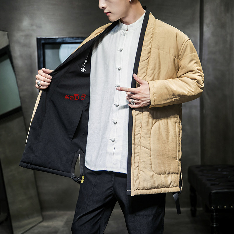 A775风2021冬新品双面穿2中穿法棉衣，男装棉衣，钱塘7008(原4008)