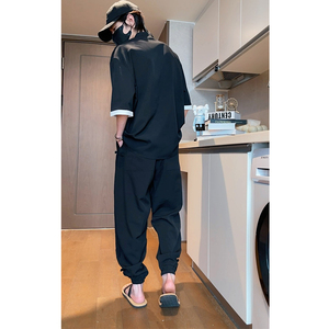 2026夏季 大码风  棉麻盘扣 开衫汉服套装A718-p80图片