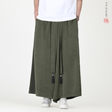 冰丝垂感2026夏季风压花设计阔腿裤长裤休闲裤A2001-p68，男装休闲裤，钱塘7008(原4008)