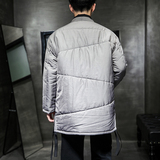 A775两面穿冬季2020中国风拼色款棉衣P130，男装棉衣，钱塘7008(原4008)