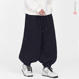 雪尼尔加厚提花款新款百搭秋冬2025宽松版哈伦灯笼裤A561-p78，男装休闲裤，钱塘7008(原4008)