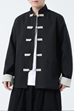 2025秋仿麻竹节抗皱新中式婚礼唐装汉服夹克A651-P105，男装夹克，钱塘7008(原4008)