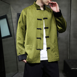 有货！提花2026春新中式婚礼唐装汉服夹克外套A653-P110，男装夹克，钱塘7008(原4008)