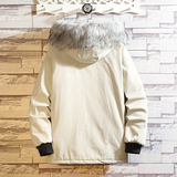 DJ020*新品日系2020冬装连帽工装大码百搭棉衣棉服外套P135，男装棉衣，钱塘7008(原4008)