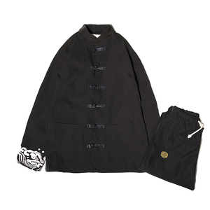 A779*套装新新风2021秋冬刺绣  盘扣 汉服套装男图片