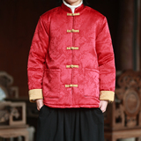 现货！新年红2025冬季风唐装棉衣汉服棉袄外套A510-P140，男装棉衣，钱塘7008(原4008)