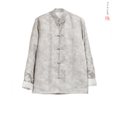提花款2025秋新中式风夹克唐装外套A5807-P110，男装夹克，钱塘7008(原4008)