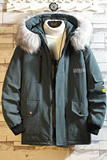 DJ020*新品日系2020冬装连帽工装大码百搭棉衣棉服外套P135，男装棉衣，钱塘7008(原4008)