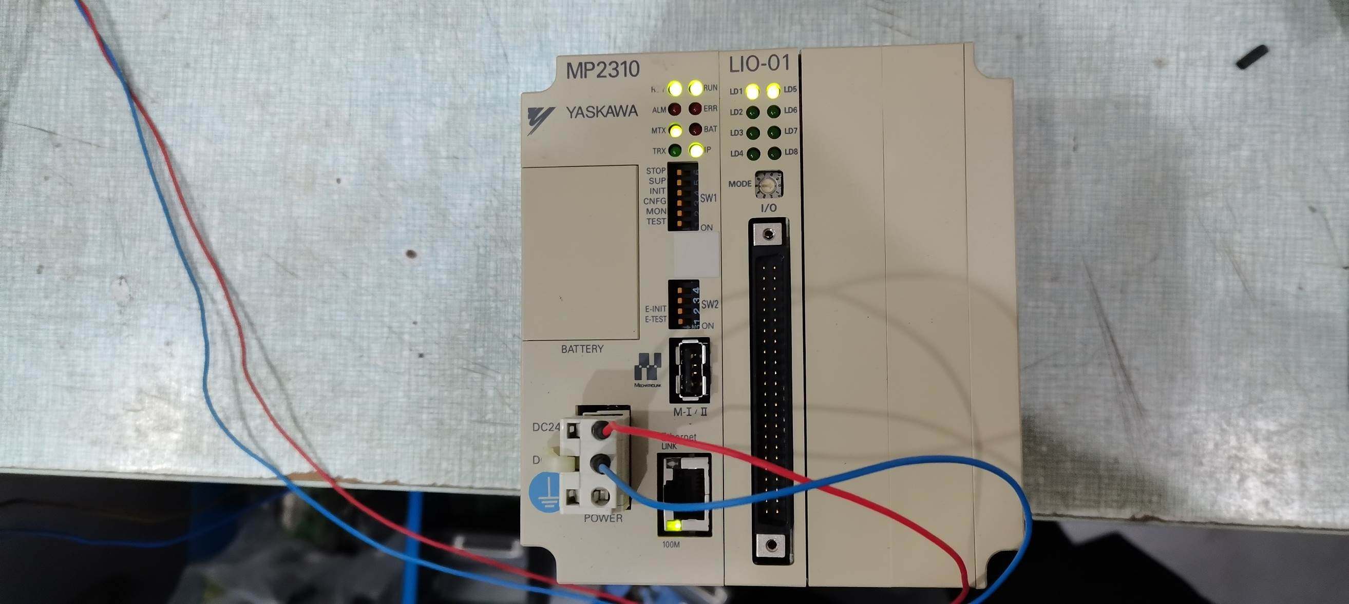 1*jepmc-mp2310-e mp2300-y21 japmc-io2301 lio-02 安川plc