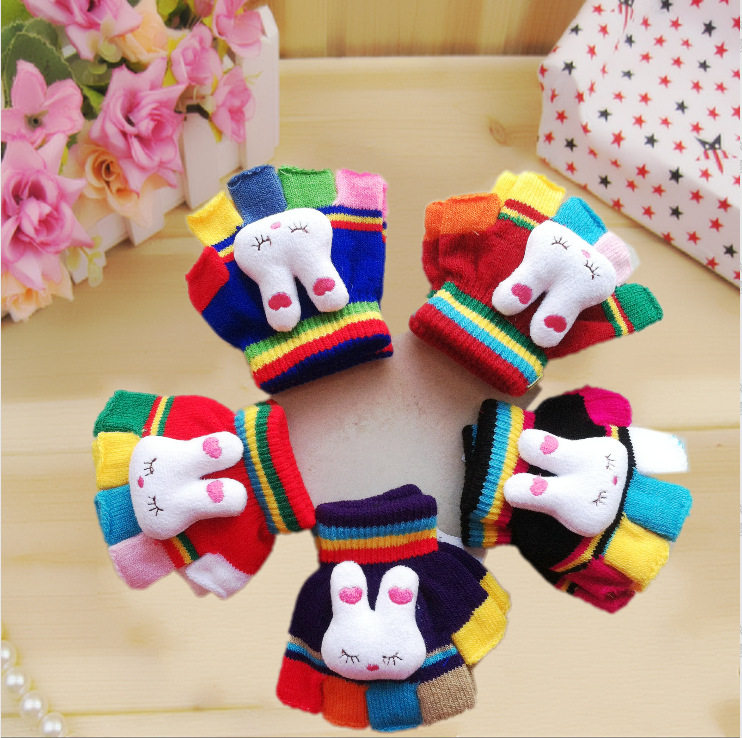 Gants pour enfants en de laine - Ref 2147396 Image 1