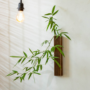 壁挂花器墙面装饰墙上花瓶茶室新中式禅意侘寂风挂墙绿植花盆器皿