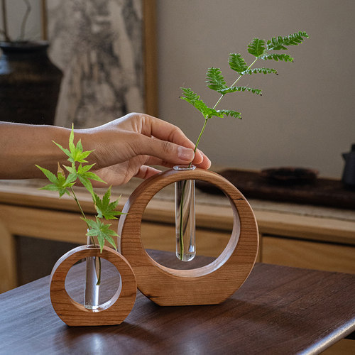 ins风简约小花瓶高级感装饰摆件