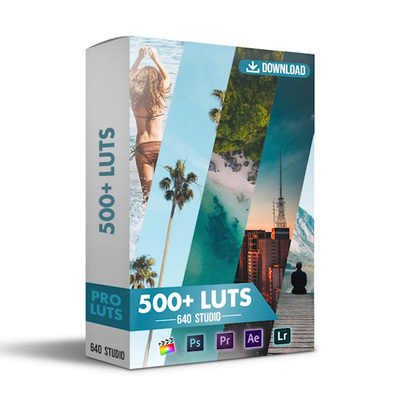 540个视频电影调色LUTs预设