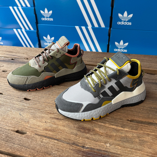 ADIDAS阿迪达斯 Nite Jogger 男女运动休闲跑步鞋 GY0018 GY0019