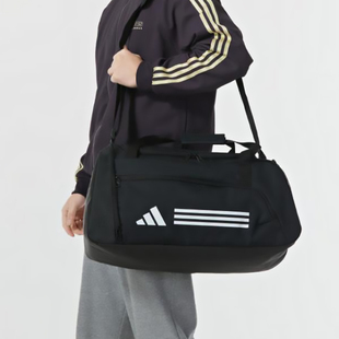 Adidas阿迪达斯 TR DUFFLE M 男女款大容量运动休闲旅行包IG6813
