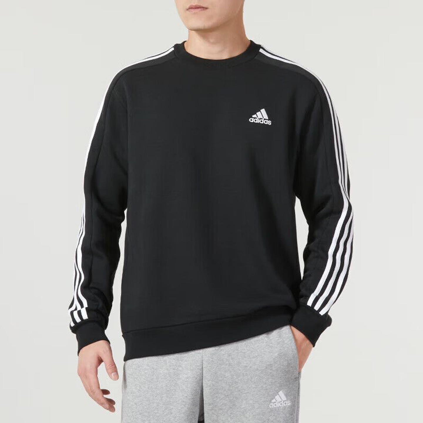 Adidas阿迪达斯男子运动套头卫衣