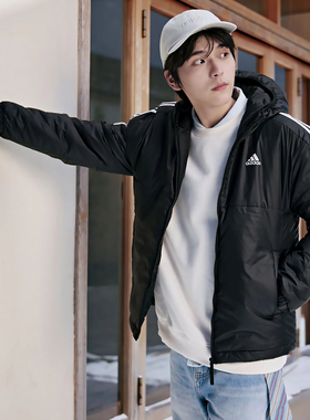 Adidas阿迪达斯 男款户外休闲运动百搭保暖防风棉服KF6755