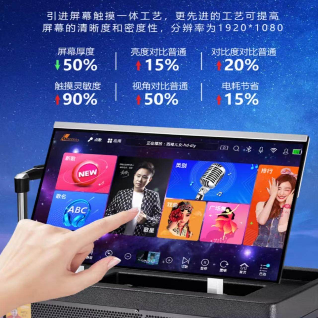 家庭音响套装K歌蓝牙功放图片