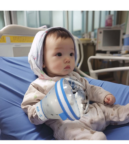 儿童宝宝婴儿防抓手套扎带固定伊丽莎白圈雪糕筒手指手术保护防吃