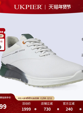 Ecco爱步男鞋秋冬款防滑运动休闲鞋 户外高尔夫球鞋golf102944