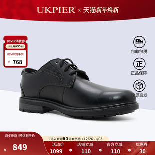 秋冬款 Shire 系带低帮休闲皮鞋 Low 英伦风商务鞋 clarks其乐男鞋