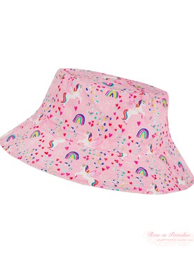 【国内现货】Accessorize正品女童女孩独角兽蝴蝶花朵太阳遮阳帽