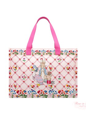 【国内现货】cath kidston 彼得兔防水托特包 单肩包手提包购物袋