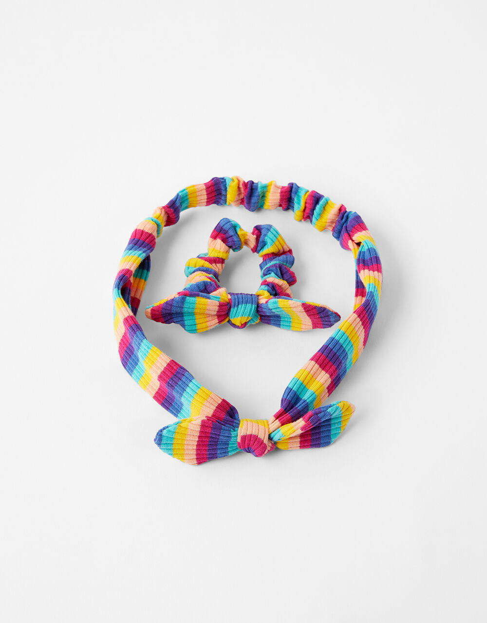 【国内现货】Monsoon 女童女孩彩虹发带发圈发绳套装