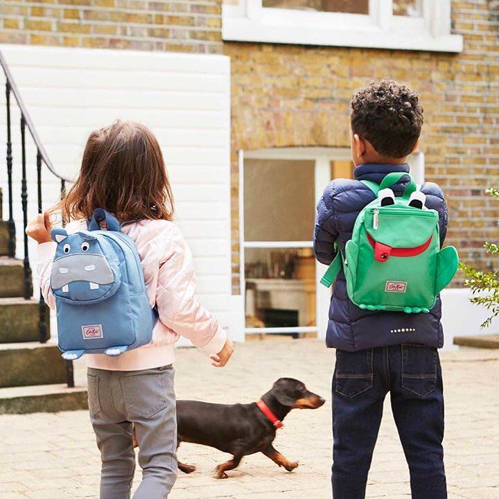 【国内现货】Cath Kidston 幼儿园儿童卡通河马幼儿园双肩书包