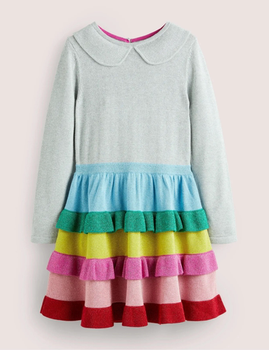 女童女孩长袖连衣裙礼服裙
