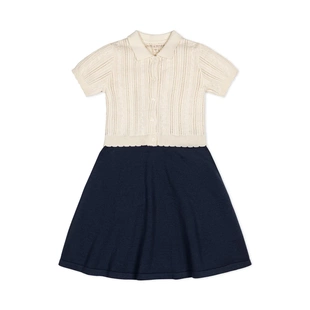 【国内现货】Hope & Henry 女童女孩针织薄款连衣裙