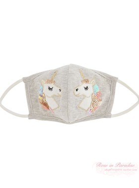 【国内现货】Monsoon 儿童可爱独角兽印花口罩2个套装