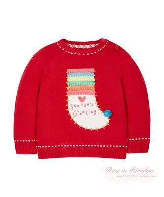 mothercare国内现货圣诞针织衫