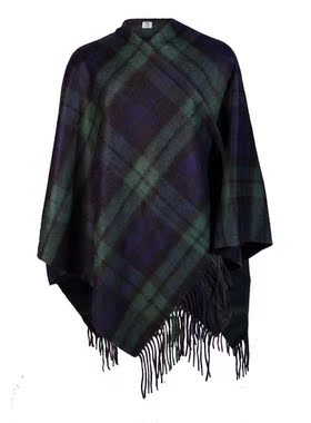 【国内现货】爱丁堡Edinburgh羊毛方格围巾苏格兰羊绒披肩