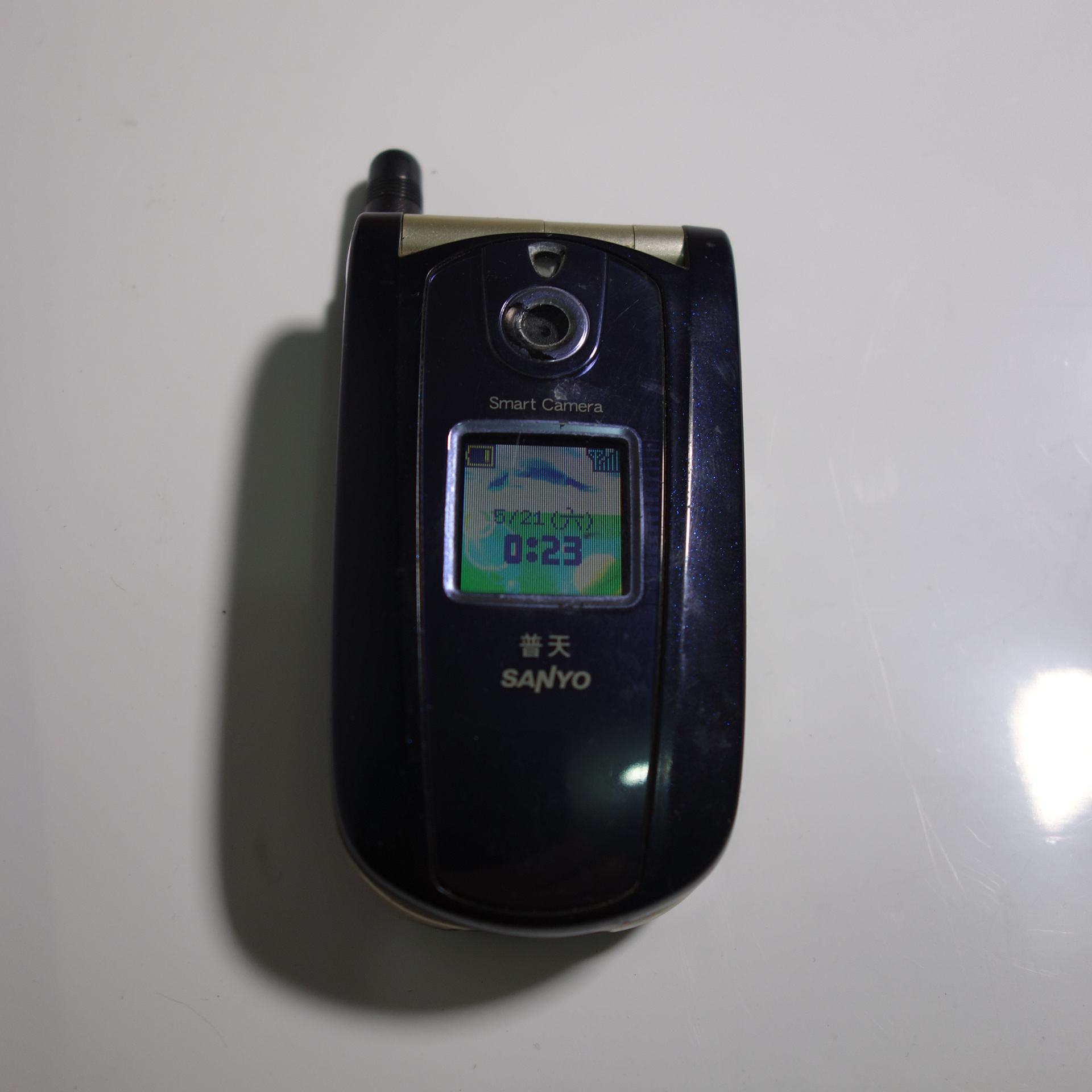 原装Sanyo/三洋SCP-550 二手普天三洋scp550翻盖CDMA老电信手机