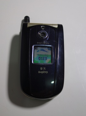 原装Sanyo/三洋SCP-550 二手普天三洋scp550翻盖CDMA老电信手机