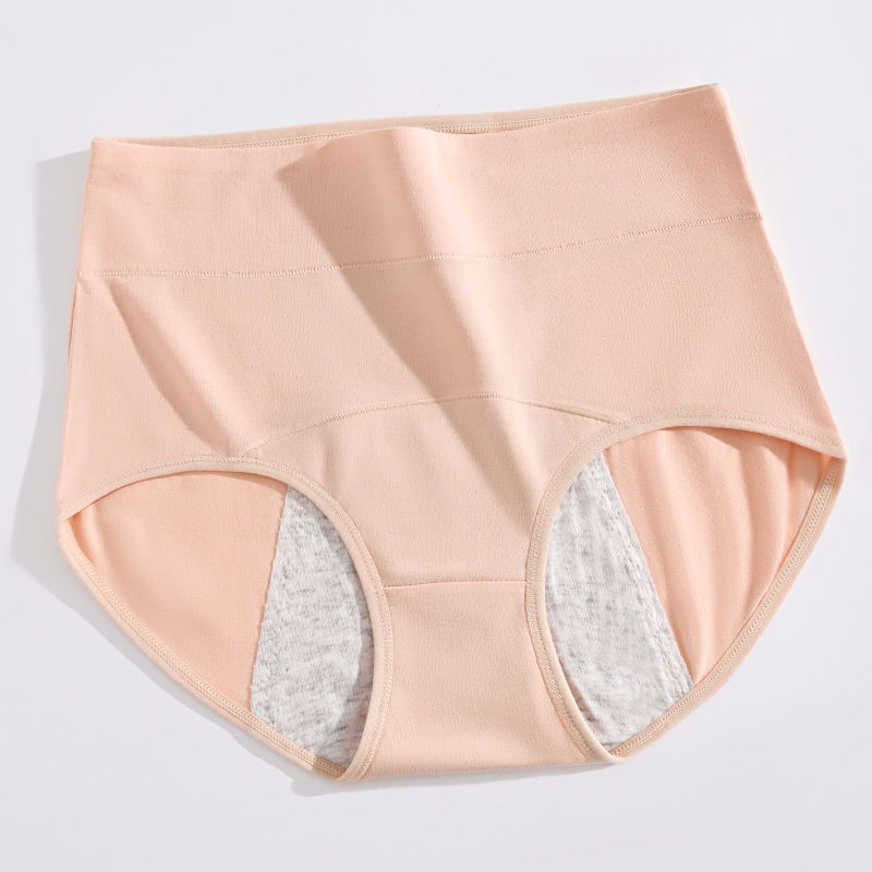 经期生理内裤高腰例假经期生理内裤易清洗防侧漏女士大码经期女童