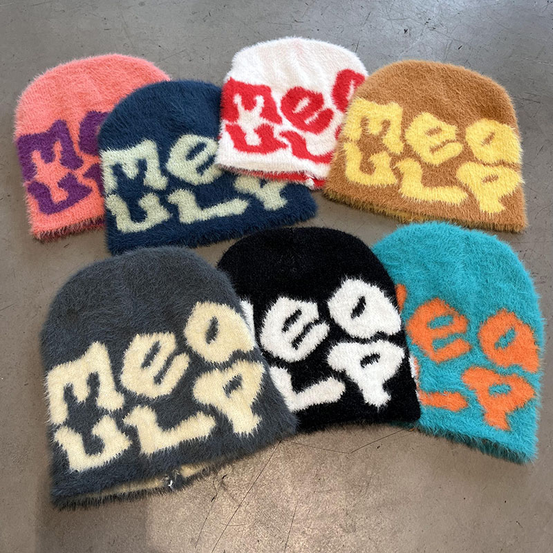 毛线帽街头欧美风男女秋冬季