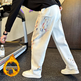 灰首K175绒-p88-控108抖音直播主风新款男士运动休闲裤社会小伙，男装休闲裤，星座309B(原A339-1)