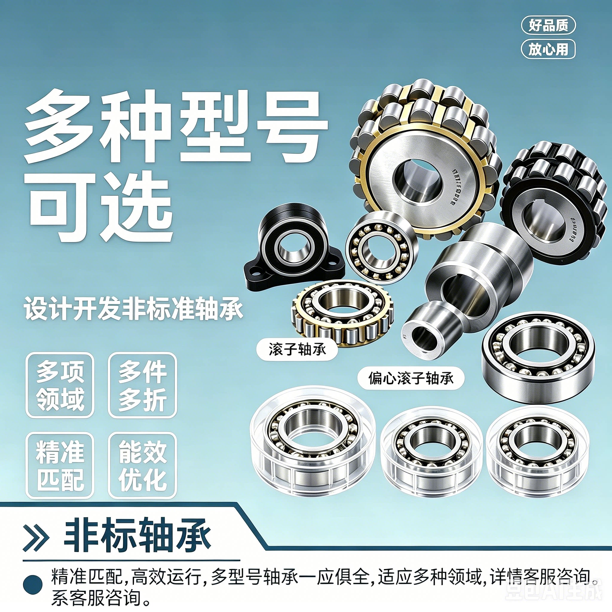 轴套非标轴承不锈钢无油定制
