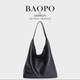 BAOPO 2026新款 轻奢复古女士经典 单肩斜挎手提包 98625
