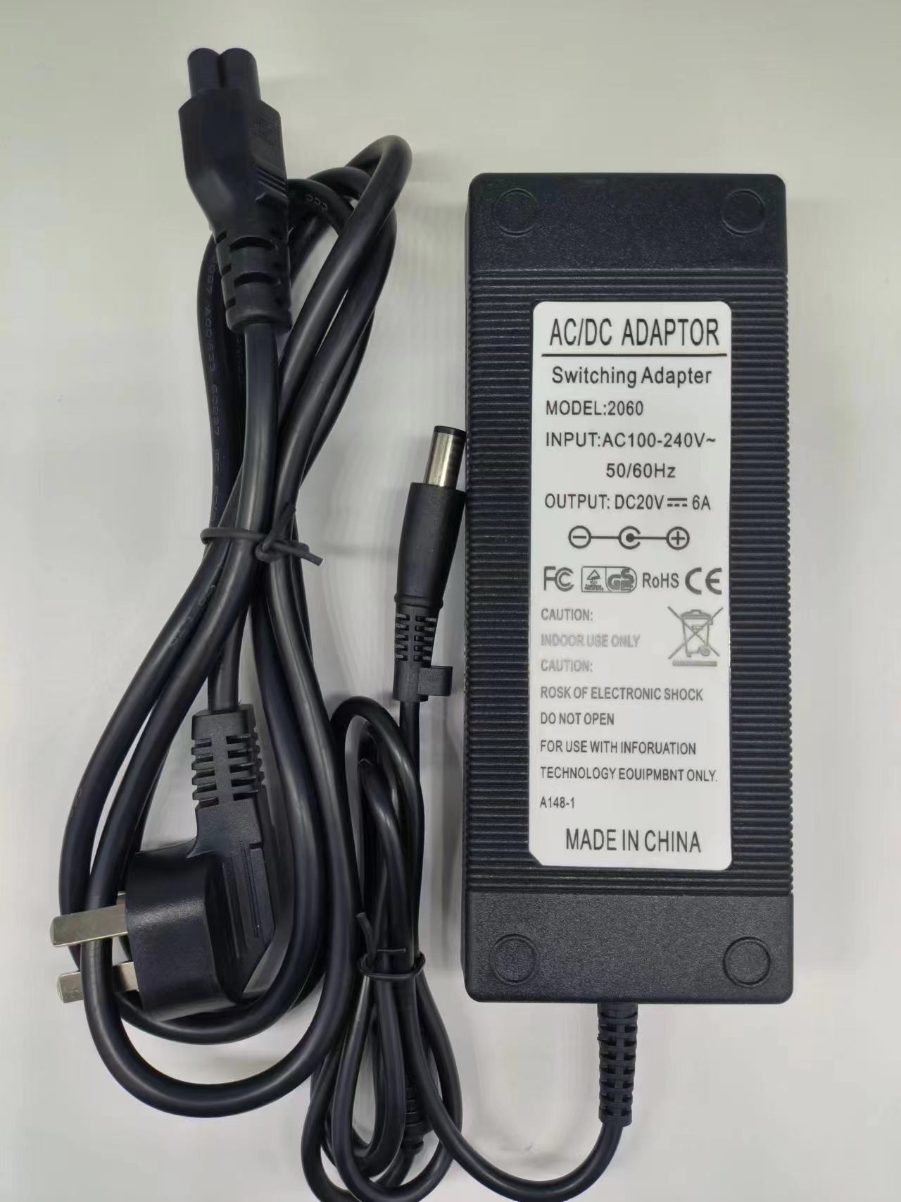 AOC液晶显示屏充电器线AG272QCX AG272FCX DC20V6A带针电源适配器