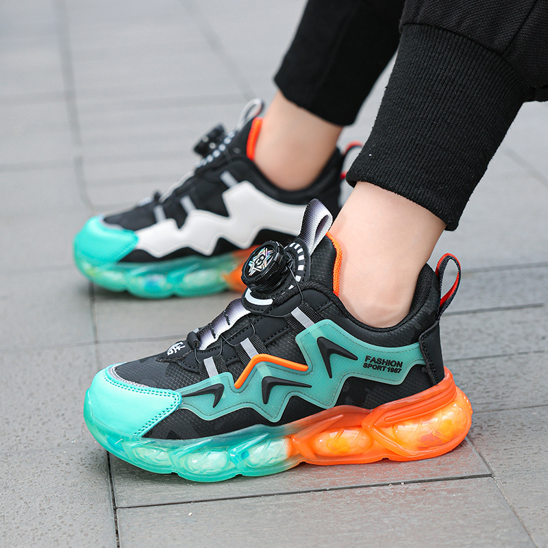 童鞋男童跑步鞋2024秋新款