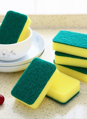 洗碗海绵不沾油魔力擦布清洁洗锅百洁布洗碗厨房抹布海绵擦污神器