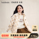 儿童棉衣女童外套秋冬季 巴拉巴拉童装 棉服保暖 无雪棉花娃娃IP