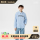 儿童长袖 巴拉巴拉童装 衬衫 女童男童2026新款 条纹 春装 balaOne