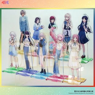 刺狗对邦MYGO×GBC联动特典 BangDream少女乐队动漫吧唧立牌卡片