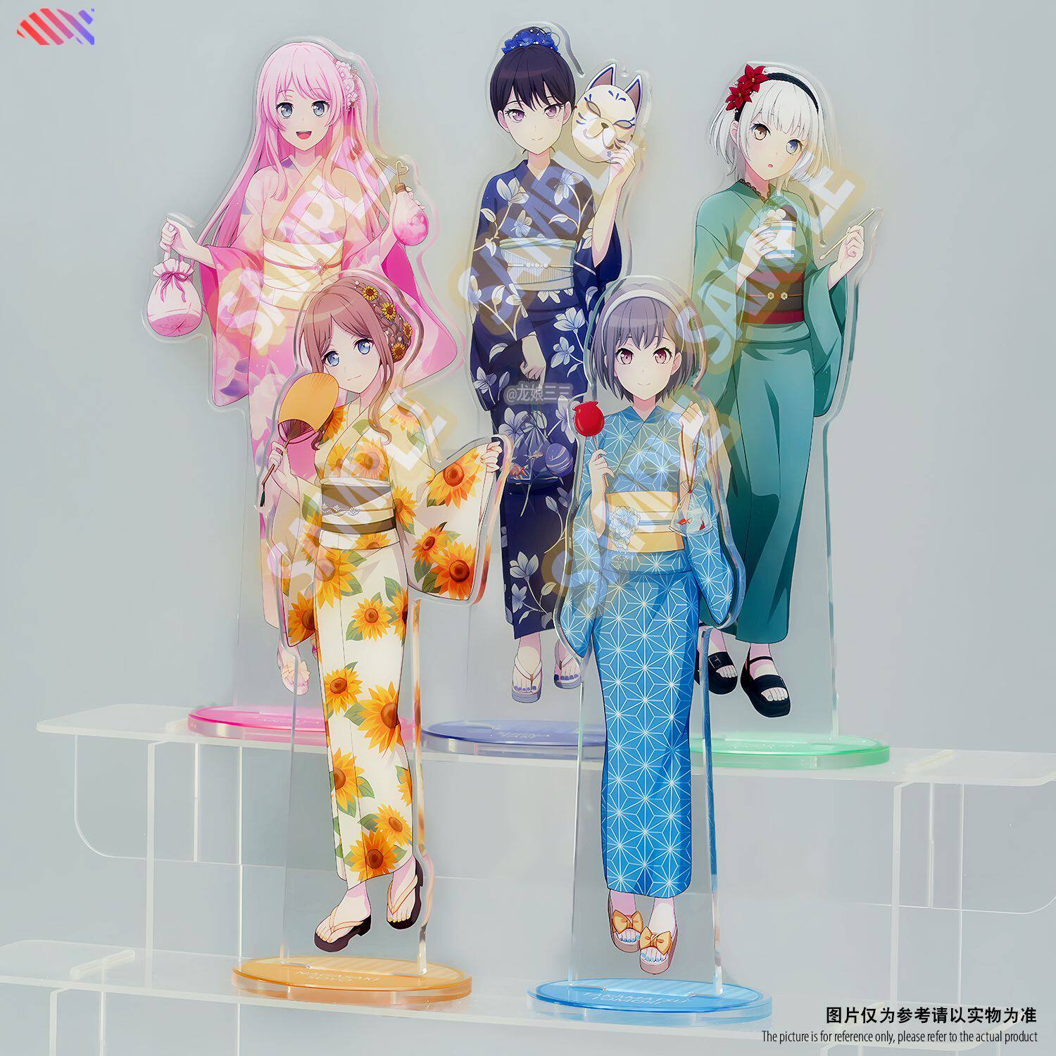 MyGO浴衣和服立牌 高松灯爱音素世要乐奈夏日祭BanGDream动漫周边